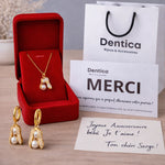 Charger l'image dans la galerie, Collier Arachide + Boucles d'Oreilles
